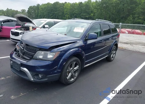 2017 Dodge Journey Crossroad Plus Awd z USA, uszkodzony, nr VIN 3C4PDDGG2HT513827